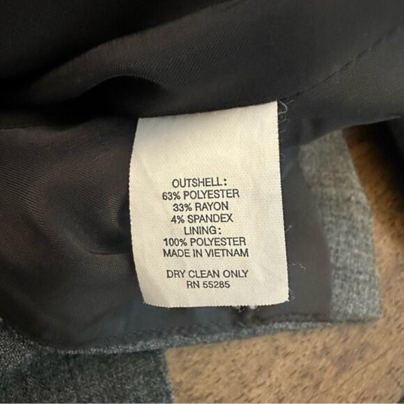 VTG Express Design Studio Military Inspired Utilitycore Jacket Gray Size 4 - Picture 8 of 11